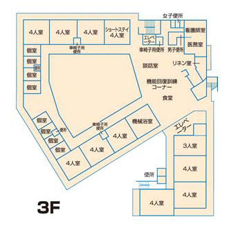 施設平面図3F